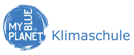 Logo Klimaschule von Myblueplanet