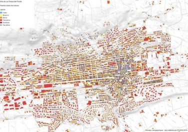 Plan cadastral gris © 2023 SITN