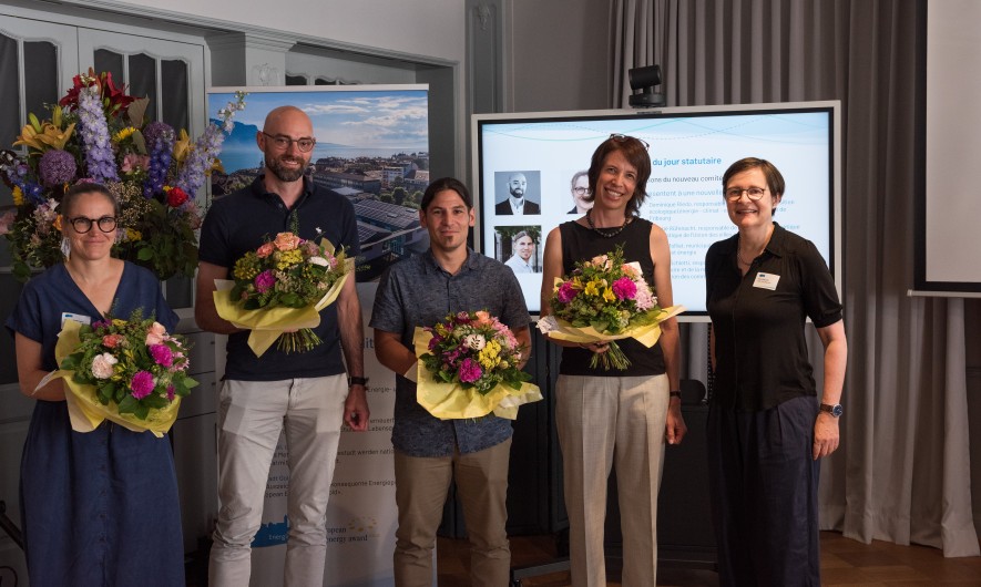 Neugewählter Vorstand 