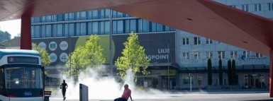 Superfici ombreggianti negli spazi aperti